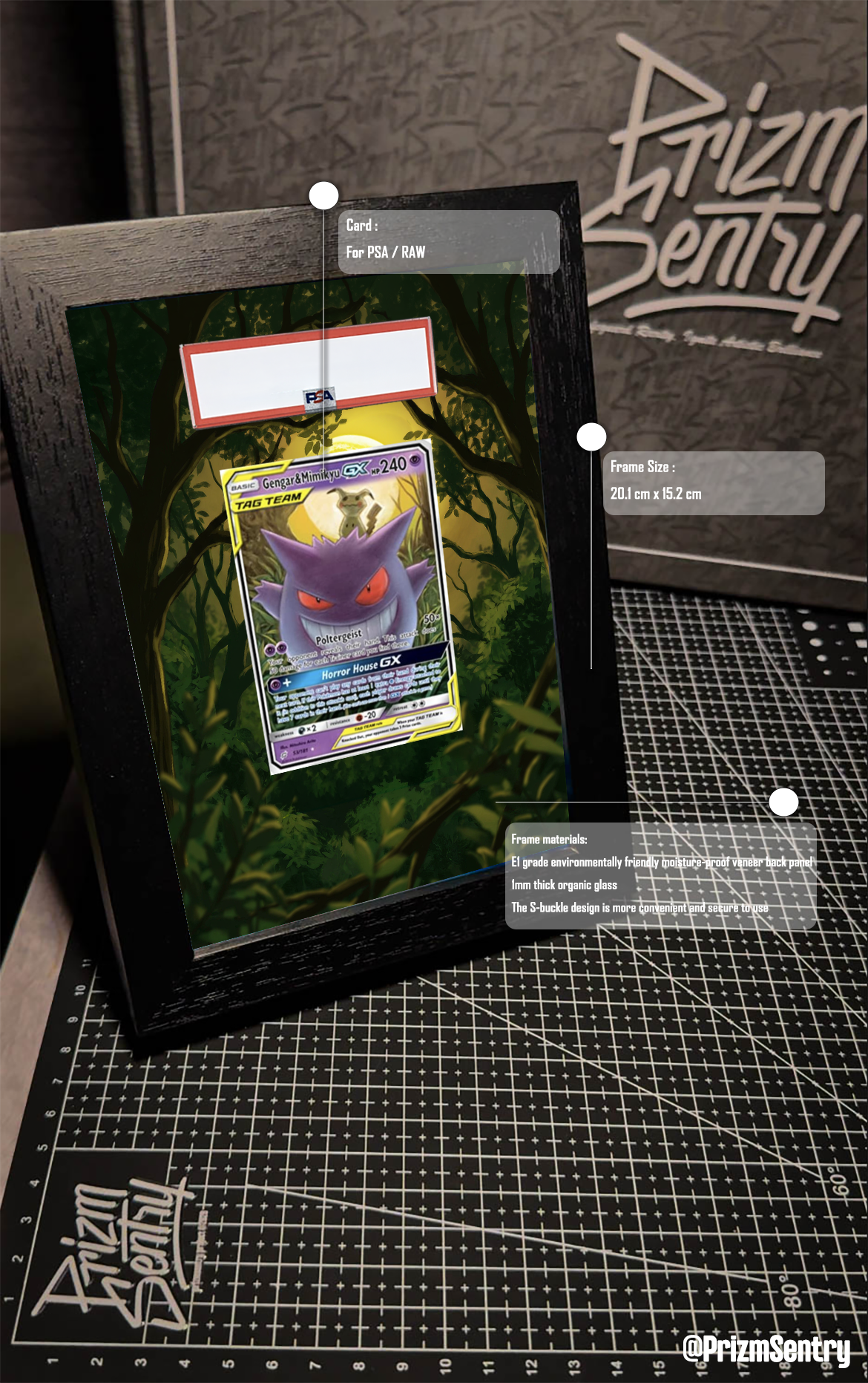 0021-Gengar & Mimikyu GX RR [SM9 038/095](Expansion Pack "Tag Bolt") Art frame