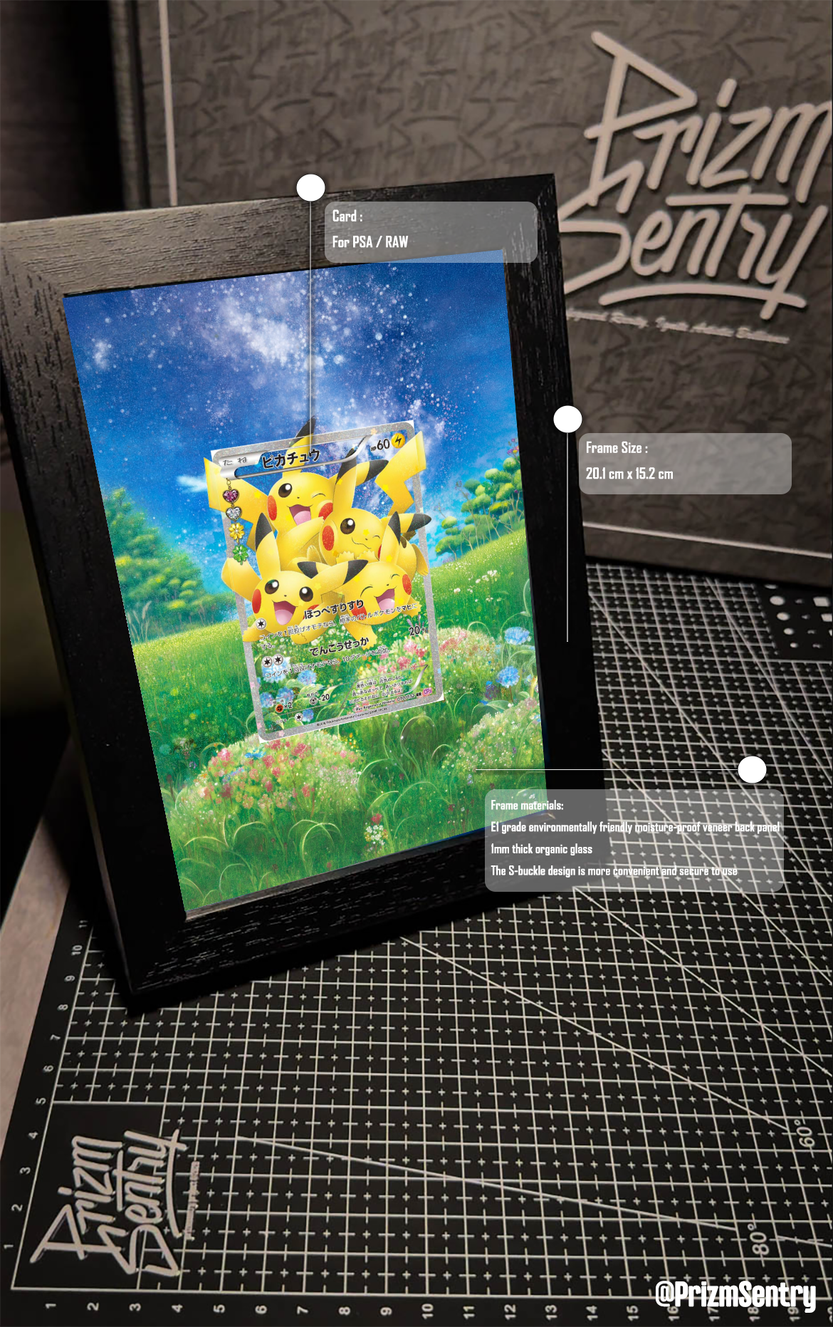 0023-Pikachu RR :1ED [CP3 010/032](Concept Pack "Pokekyun Collection") Art Frame