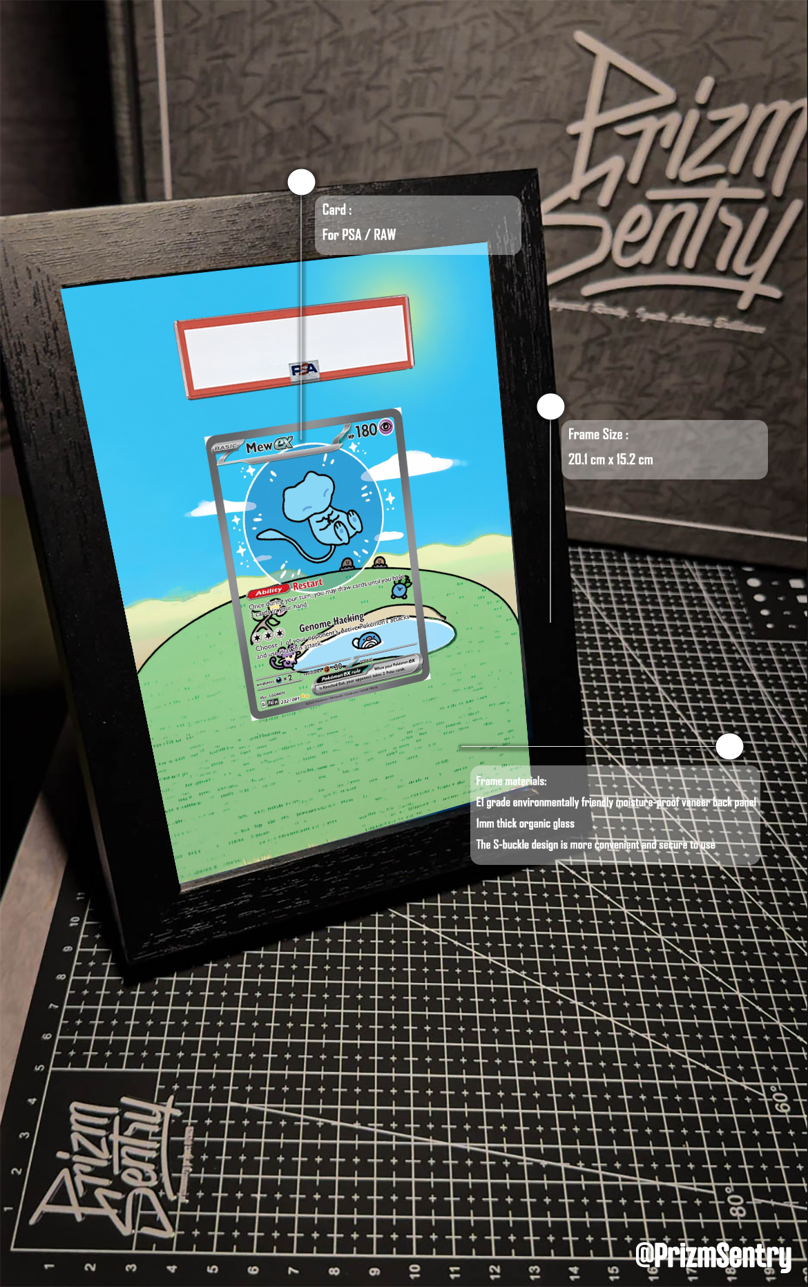 0026-Mew ex SAR [SV4a 347/190](Enhanced Expansion Pack "Shiny Treasure ex") Art Frame
