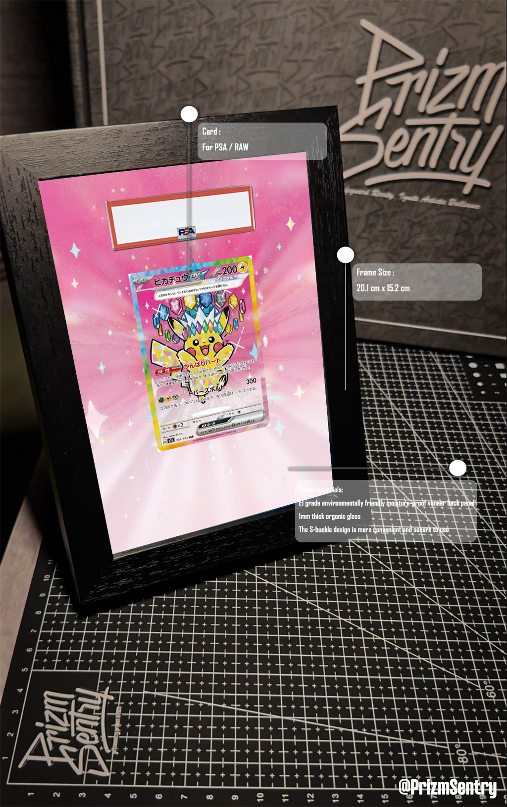 0030-Pikachu ex SAR [M2a 234/193](High Class Pack "MEGA Dream ex") Art Frame