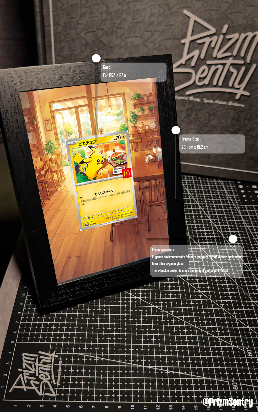 0039-Pikachu P [M-P 020](Promo Card Pack "McDonald's Happy Set 2025") Art Frame