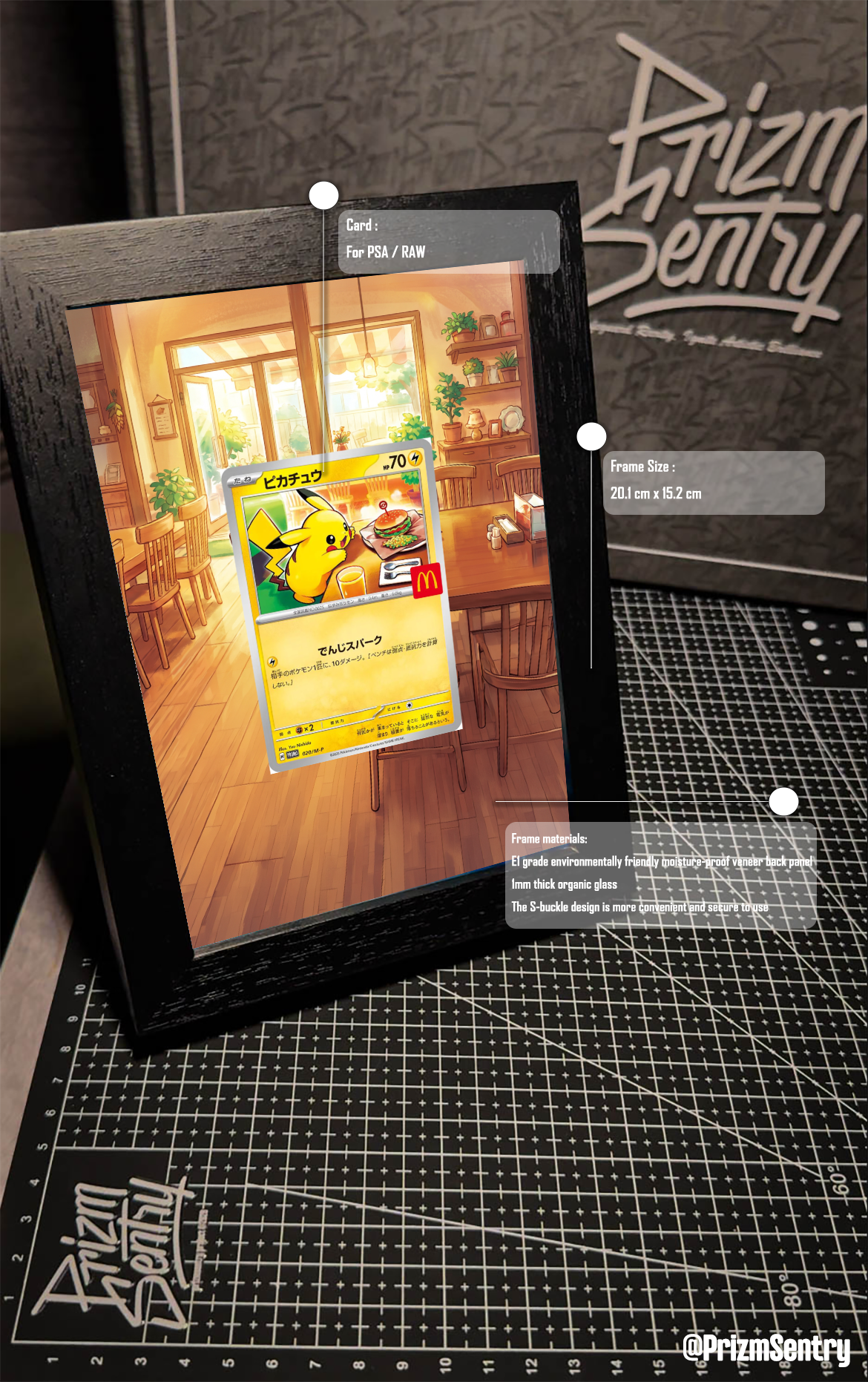 0039-Pikachu P [M-P 020](Promo Card Pack "McDonald's Happy Set 2025") Art Frame